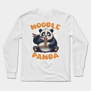 Noodle Panda Long Sleeve T-Shirt